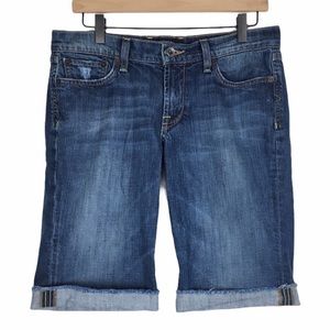 LUCKY BRAND Shorts Bermuda Sweet’N Low Long Knee Length Stretch Size 10/30